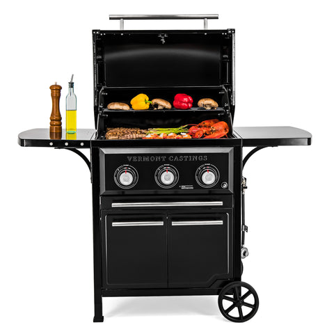 Vermont Castings Vanguard™ 3-Burner Convertible Gas BBQ Grill