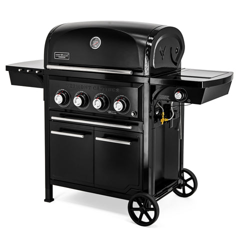 Vermont Castings Vanguard™ 4-Burner with Side Burner Convertible Gas BBQ Grill