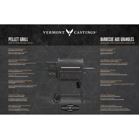 Vermont Castings Woodland™ 750 Sq. In. Pellet Grill